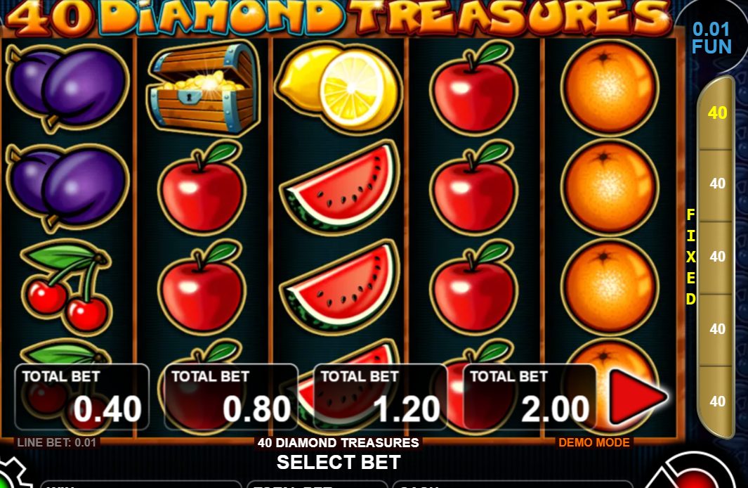 40 Diamond Treasures: A Must-Try Online Casino Slot Game
