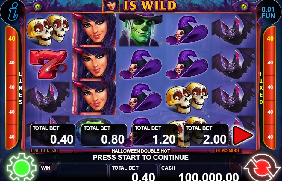A Spooky Adventure: Halloween Double Hot Online Casino Slot Game